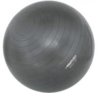 Avento fitnessbal 65 cm PVC zilver 2-delig - thumbnail