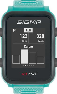 Sigma iD.TRI Set Sporthorloge GPS - Turquoise