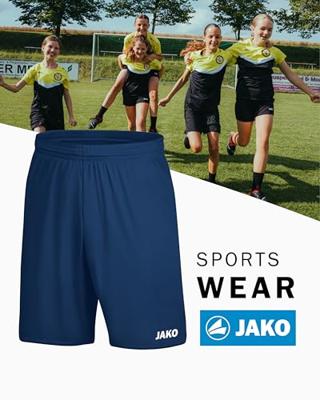 JAKO 4400D Short Manchester 2.0 Dames - Navy - 38-40
