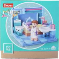 Sluban Mini Handcraft Badkamer 105pc - thumbnail