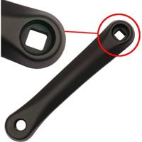 Sunrace - crank links 7000 170mm zwart - thumbnail