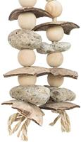 Trixie natuurspeelgoed kokosnoot/schelpen - thumbnail