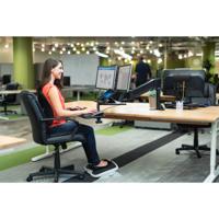 Kensington SmartFit rugsteun, zwart - thumbnail
