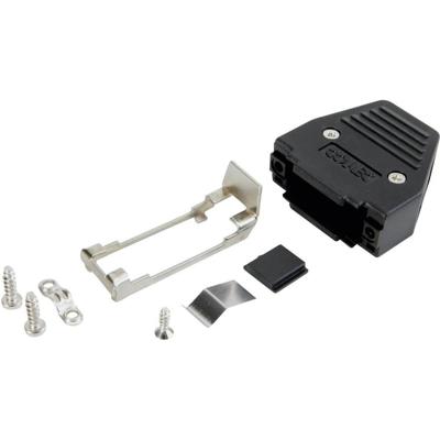 Conec 165X11289XE 165X11289XE Aantal polen: 15 Kunststof 180 ° Zwart 1 stuk(s)