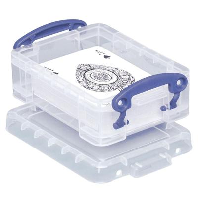 Really Useful Box visitekaarthouder 0,2 liter, transparant Really Useful Box visitekaarthouder 0,2 liter, transparant