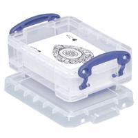 Really Useful Box visitekaarthouder 0,2 liter, transparant - thumbnail