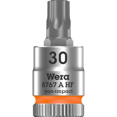 Wera 8767 A 05003369001 Binnen-zesrond (TX) Dopsleutel-bitinzet T 30 1/4 (6.3 mm)
