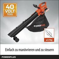 Dual Power 3-in-1 POWDPG75270 Batterijbladblazer-40 V, 210 km/u, zonder batterij of oplader - thumbnail