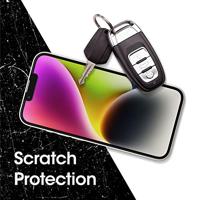OtterBox Trusted Glass-screenprotector voor iPhone 16e, 14, 13, 13 Pro, gehard glas, x2 krasbescherming, bescherming tegen vallen en splinters - thumbnail