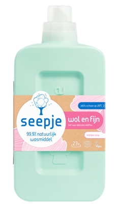 Seepje Vloeibaar wasmiddel - wol en fijn - vrolijke lotus