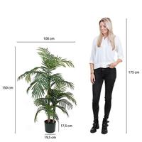 Kunstplant Mica Areca palm in plastic pot 150x100cm - thumbnail