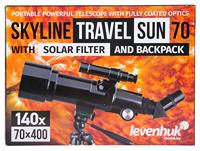 Levenhuk Telescopische AC 70/400 Skyline Travel Sun AZ 72481 - thumbnail