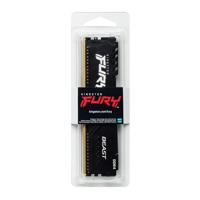 Kingston FURY Beast Werkgeheugenmodule voor PC DDR4 8 GB 1 x 8 GB Non-ECC 3200 MHz 288-pins DIMM CL16 KF432C16BB/8 - thumbnail