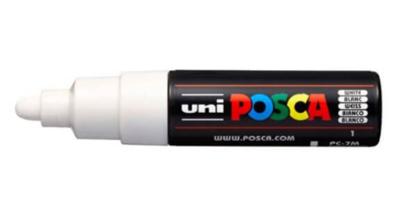 Paintmarker uni posca pc7m b wit