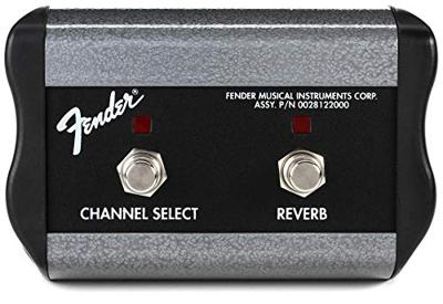 Fender 2-Button Footswitch Channel Reverb voetschakelaar voor diverse Fender versterkers