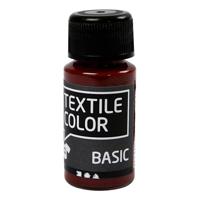 Creativ Company Textile color semi-dekkende textielverf - bruin, 50ml - thumbnail
