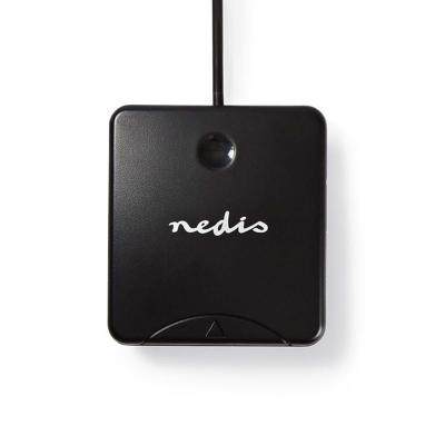 Nedis CRDRU2SM1BK Kaartlezer Smartcard Inclusief Software Usb 2.0