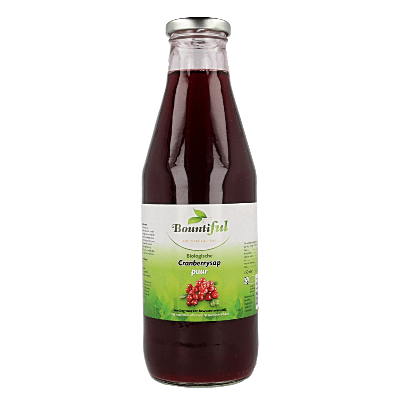Biologische cranberrysap - 750 Milliliter