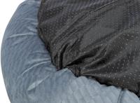 TRIXIE HONDENMAND ALENA ROND BLAUW / GRIJS 50 CM - thumbnail