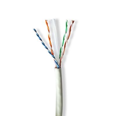 Netwerk Kabel Rol | CAT6a | Solid | U/UTP | Koper | 100.0 m | Binnenshuis | Rond | LSZH | Grijs Netwerk Kabel Rol | CAT6a | Solid | U/UTP | Koper | 100.0 m | Binnenshuis | Rond | LSZH | Grijs