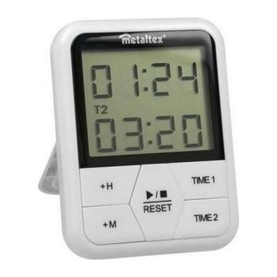 Metaltex digitale timer 11x8 cm wit