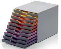Durable VARICOLOR10 - 7610 761027 Ladebox Grijs DIN A4, DIN C4, Folio, Letter Aantal lades: 10 - thumbnail