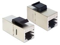 DeLOCK Keystone Mod RJ45 female > RJ45 female Cat.6 comp. keystone module - thumbnail