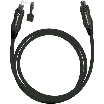 Oehlbach: Opto Star Toslink Kabel 0,5m - Zwart Oehlbach: Opto Star Toslink Kabel 0,5m - Zwart