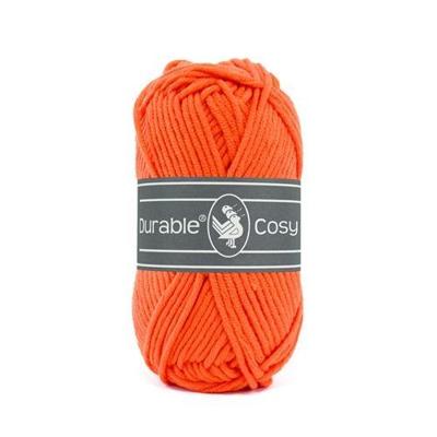 Durable Cosy 2196 Orange - Haakgaren / Breigaren