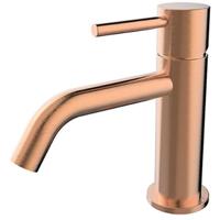 Wiesbaden Style Wastafelkraan - Geborsteld Koper - thumbnail