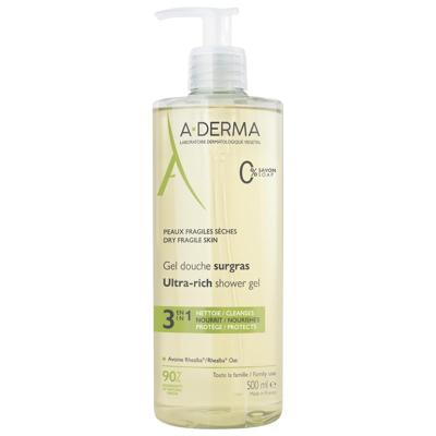 A-Derma Indispensables Gel Douche Surgras 500ml A-Derma Indispensables Gel Douche Surgras 500ml