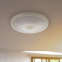 LED Plafondlamp - PIR Bewegingssensor - Ø29 cm - 12 watt - 800 Lumen - 4000K neutraal wit - IP20 Stofdicht - Wit - thumbnail