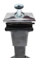 CONTEC tweebeenstandaard "hippo" ct kickstand hippo double leg, 28", black - thumbnail
