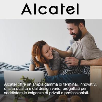 Alcatel T06 Analoge snoergebonden telefoon zwart, única