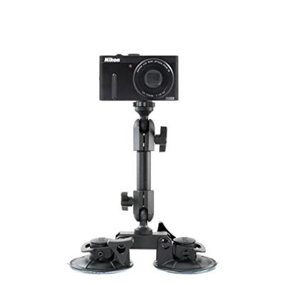 Delkin Apparaten Fat Gecko Dual Suction Camera Mount (DDMOUNT-SUCTION), zwart 3,5 x 9,5 x 11,3 inch