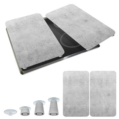 Wenko 2 fornuisafdekplaten (Beton) Wenko 2 fornuisafdekplaten (Beton)