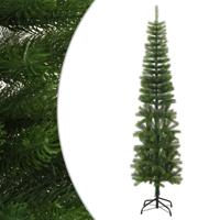 VidaXL Kunstkerstboom met standaard smal 240 cm pe - thumbnail