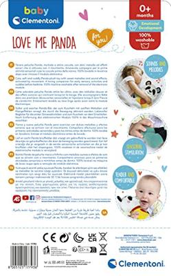 Clementoni baby knuffel panda