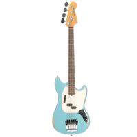 Fender Justin Meldal-Johnsen Road Worn Mustang Bass FDB RW - thumbnail
