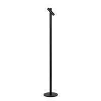 Lucide ANTRIM - Oplaadbare Leeslamp Binnen/Buiten - Accu/Batterij - LED Dimb. - 1x2,2W 2700K - IP54 - Met draadloos oplaadstation - Zwart - thumbnail