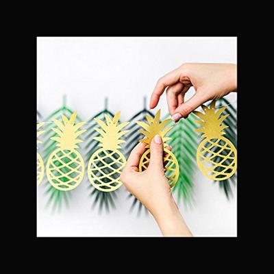 Ananas Slinger Aloha Metallic goud