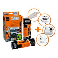 Foliatec spuitfolie gunmetal grijs metallic mat 400 ml 2 stuks - thumbnail