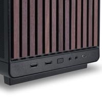 Lian Li Lian Li DAN Cases A3-mATX Wood Edition PC-Gehäuse, Micro-ATX - Walnuss, schwarz Micro-tower PC-behuizing, Gaming-behuizing, Behuizing Zwart - thumbnail