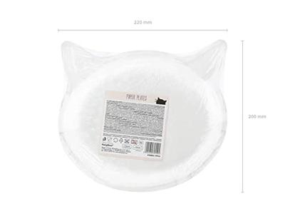 Bordjes Kat roze Cat Collection (6st)