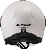 LS2 "of620 classy solid" jethelm helmet of620 classy solid xl white - thumbnail