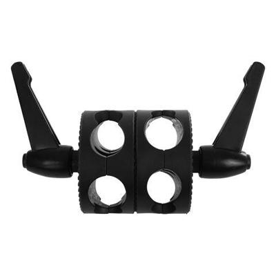 Falcon eyes dubbele buisklem ec-28 voor 19/22/25/28 mm buizen