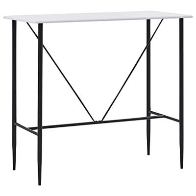 Bartafel 120x60x110 cm MDF wit