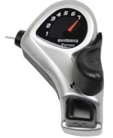SHIMANO Versteller rechts 7 speed st-tx50 - zwart/zilver - thumbnail