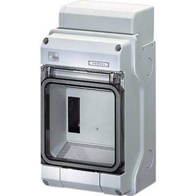 Hensel 61001101 KV PC 9104 Kleine verdeelkast Opbouw (op muur) Aantal groepen: 4.5 Aantal rijen: 1 Inhoud: 1 stuk(s) Hensel 61001101 KV PC 9104 Kleine verdeelkast Opbouw (op muur) Aantal groepen: 4.5 Aantal rijen: 1 Inhoud: 1 stuk(s)