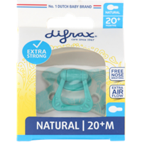 Difrax Fopspeen Natural 20m+ Assorti - thumbnail